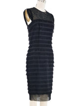 2006 Balenciaga Eyelash Fringe Shift Dress Dress arcadeshops.com