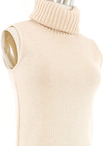 2000 Chanel Sleeveless Sweater Top arcadeshops.com