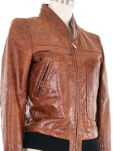 2008 Balenciaga Goat Leather Racing Jacket Jacket arcadeshops.com
