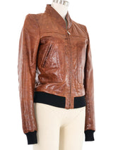 2008 Balenciaga Goat Leather Racing Jacket Jacket arcadeshops.com