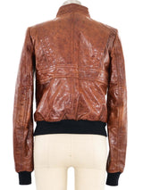 2008 Balenciaga Goat Leather Racing Jacket Jacket arcadeshops.com