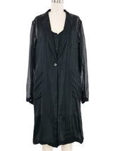 Dries Van Noten Layered Slip Shirt Jacket Top arcadeshops.com