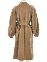 Dries Van Noten Puff Sleeve Trench Coat Outerwear arcadeshops.com