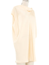 The Row Ivory Silk Tunic Top arcadeshops.com