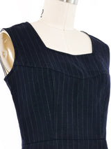 2000 Comme des Garcons Pinstripe Bustier Top arcadeshops.com