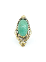 1960s Turquoise Cabochon Ring Fine Jewelry arcadeshops.com