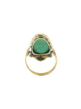 1960s Turquoise Cabochon Ring Fine Jewelry arcadeshops.com