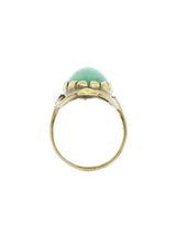 1960s Turquoise Cabochon Ring Fine Jewelry arcadeshops.com