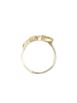 14k Diamond And Lapiz Buckle Ring Fine Jewelry arcadeshops.com