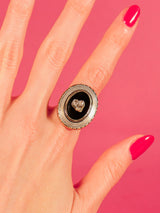 14k Victorian Enamel Ring Fine Jewelry arcadeshops.com