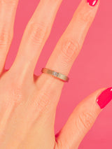 14k Single Diamond Band Fine Jewelry arcadeshops.com