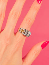 14k Sapphire And Diamond Star Ring Fine Jewelry arcadeshops.com