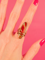 14k Agate Ring Fine Jewelry arcadeshops.com