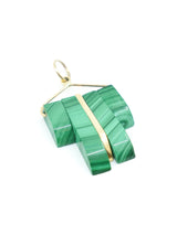 14k Articulated Malachite Charm Fine Jewelry arcadeshops.com