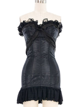 1991 Dolce & Gabbana Pin Up Strapless Dress Dress arcadeshops.com