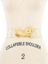 Judith Leiber Roman Horse Buckle Belt Accessory arcadeshops.com