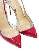 Christian Louboutin Optisexy Red Patent PVC Heel, 40 Accessory arcadeshops.com