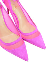 Christian Louboutin Galativi 100 Diva Pink Pumps, 39 Accessory arcadeshops.com