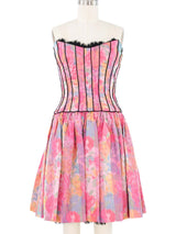 Bob Mackie Rainbow Strapless Dress Dress arcadeshops.com