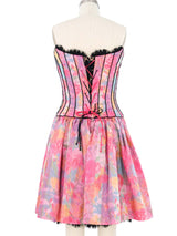 Bob Mackie Rainbow Strapless Dress Dress arcadeshops.com