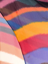 2008 Roberto Cavalli Silk Caped Blouse Top arcadeshops.com