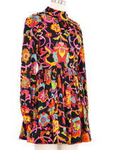 1970s Donald Brooks Psychedelic Mini Dress Dress arcadeshops.com
