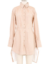 Alaia Laser Cut Shirt Dress Dress arcadeshops.com