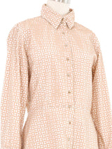 Alaia Laser Cut Shirt Dress Dress arcadeshops.com