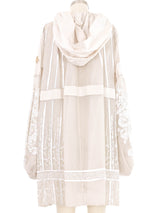 2008 Moncler Gamme Rouge Embroidered Mesh Jacket Jacket arcadeshops.com