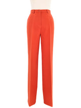 2018 Bottega Veneta Terracotta Trousers Bottom arcadeshops.com