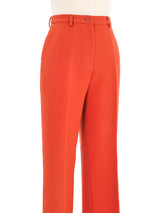 2018 Bottega Veneta Terracotta Trousers Bottom arcadeshops.com