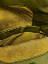 Bottega Veneta Green Intrecciato Shoulder Bag Accessory arcadeshops.com