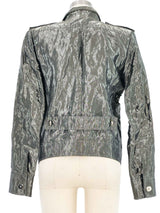 2006 Balenciaga Pleated Metallic Jacket Jacket arcadeshops.com