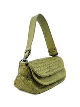 Bottega Veneta Green Intrecciato Shoulder Bag Accessory arcadeshops.com