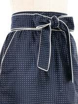 2009 Dolce and Gabbana Polka Dot Pinup Skirt Bottom arcadeshops.com