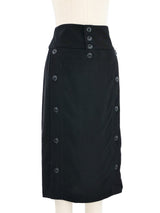 Jean Paul Gaultier Sailor Midi Skirt Bottom arcadeshops.com