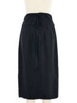 Jean Paul Gaultier Sailor Midi Skirt Bottom arcadeshops.com