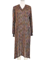 Missoni Metallic Knit Three Piece Dress Ensemble Dress arcadeshops.com