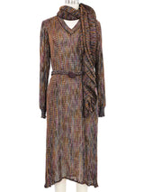 Missoni Metallic Knit Three Piece Dress Ensemble Dress arcadeshops.com
