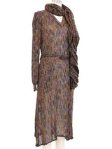 Missoni Metallic Knit Three Piece Dress Ensemble Dress arcadeshops.com
