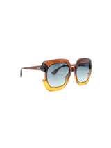Christian Dior Gaia Oversized Two Tone Sunglasses Accessory arcadeshops.com