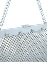 Whiting and Davis Chainmail Structured Bag Accessory arcadeshops.com