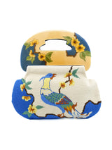 Moon Bags Needlepoint Peacock Clutch Accessory arcadeshops.com