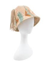 Schiaparelli Argyle Embroidered Hat Accessory arcadeshops.com