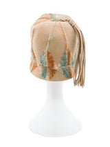 Schiaparelli Argyle Embroidered Hat Accessory arcadeshops.com