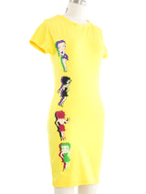 Versace Jeans Couture Betty Boop T-shirt Dress Dress arcadeshops.com