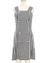 1994 Gianni Versace Gingham Dress Dress arcadeshops.com