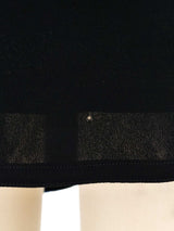 Gianni Versace Couture Silk Jersey Layered Sleeveless Top Top arcadeshops.com