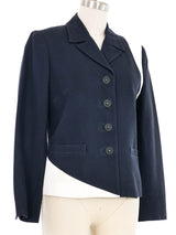 Versus Gianni Versace Colorblock Twill Jacket Jacket arcadeshops.com