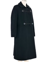 1960s Frog Closure Overcoat Outerwear arcadeshops.com